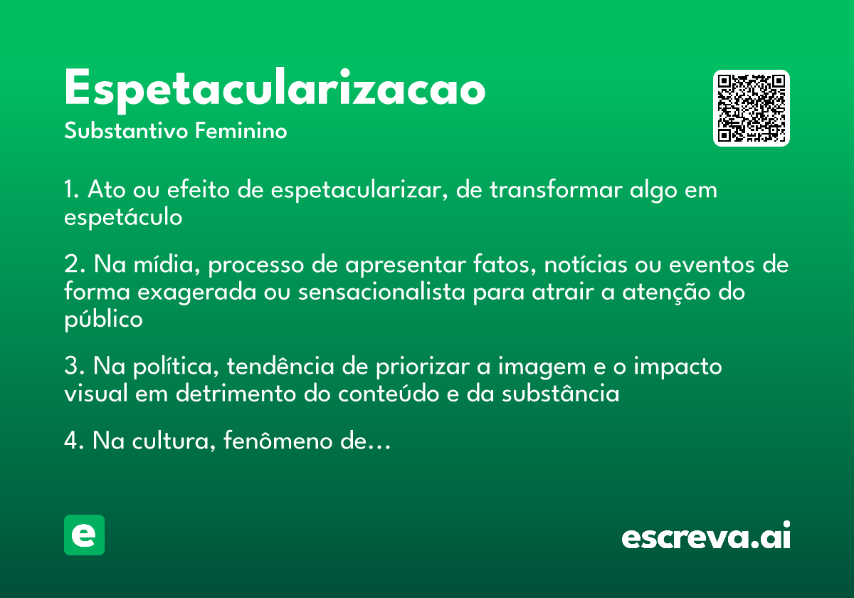 espetacularizacao