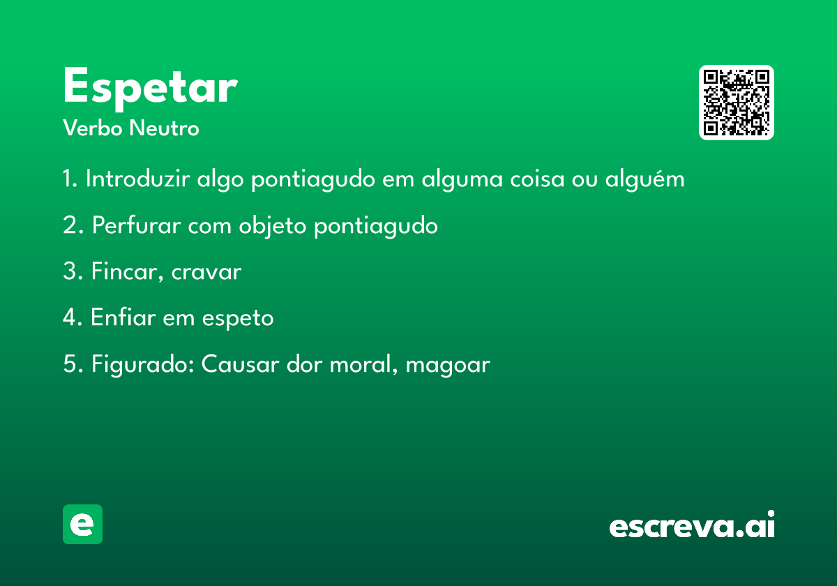 espetar