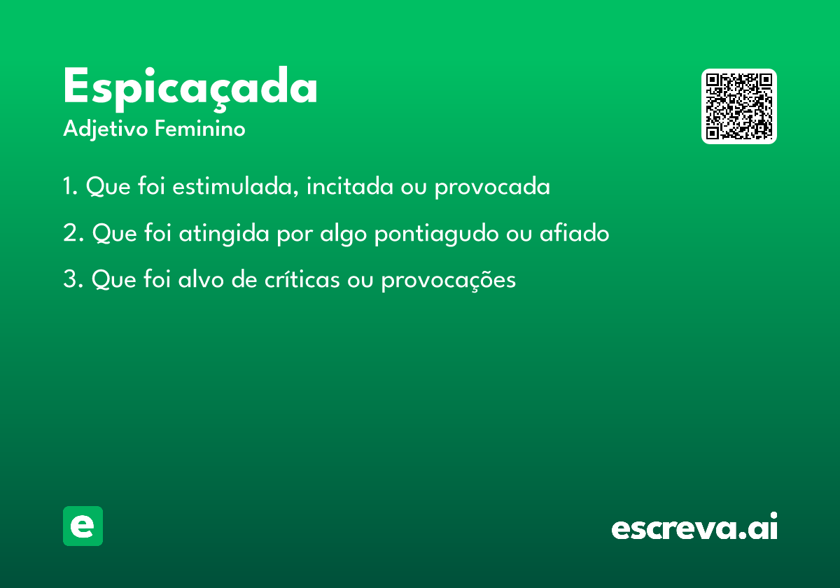 espicaçada