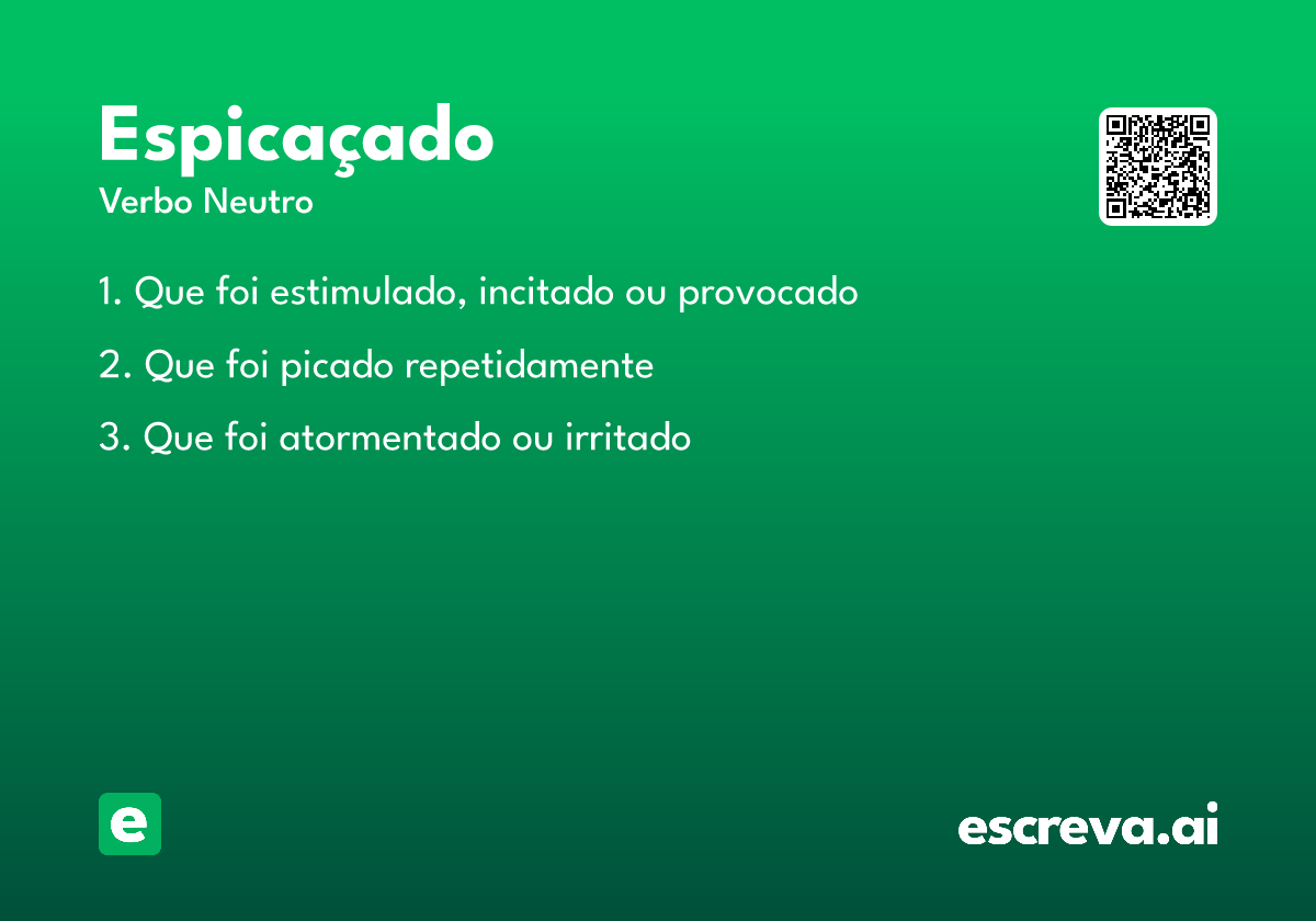 espicaçado