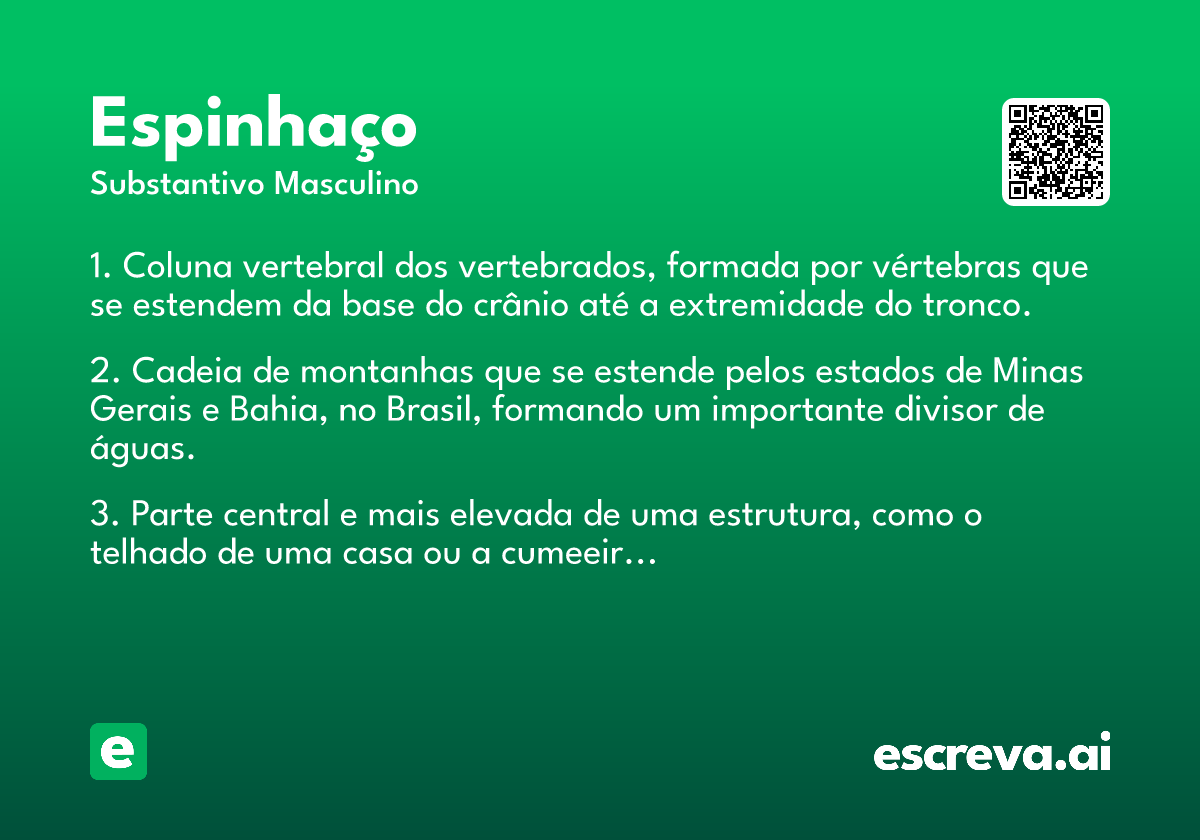 espinhaço