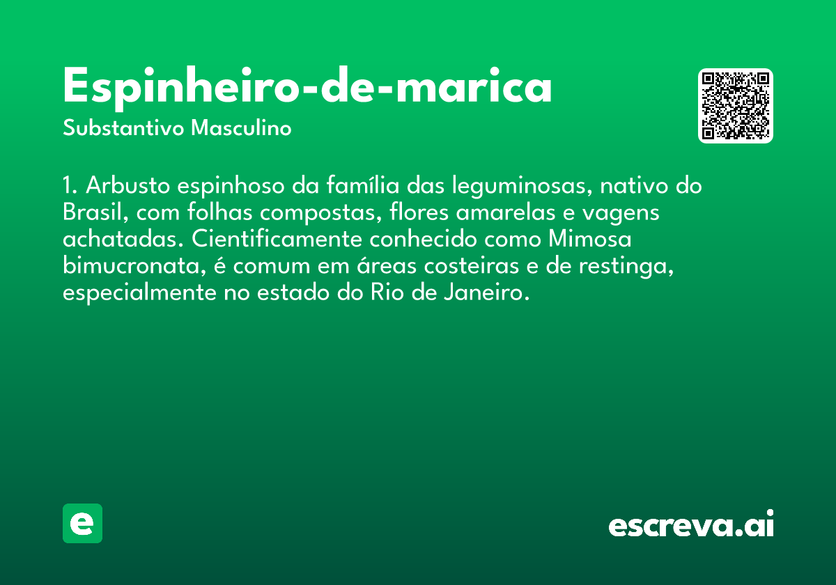 espinheiro-de-marica