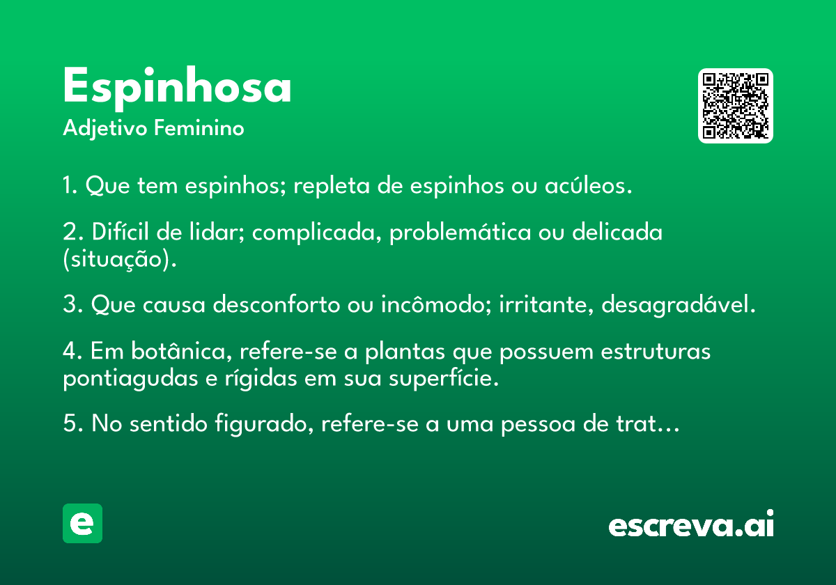 espinhosa