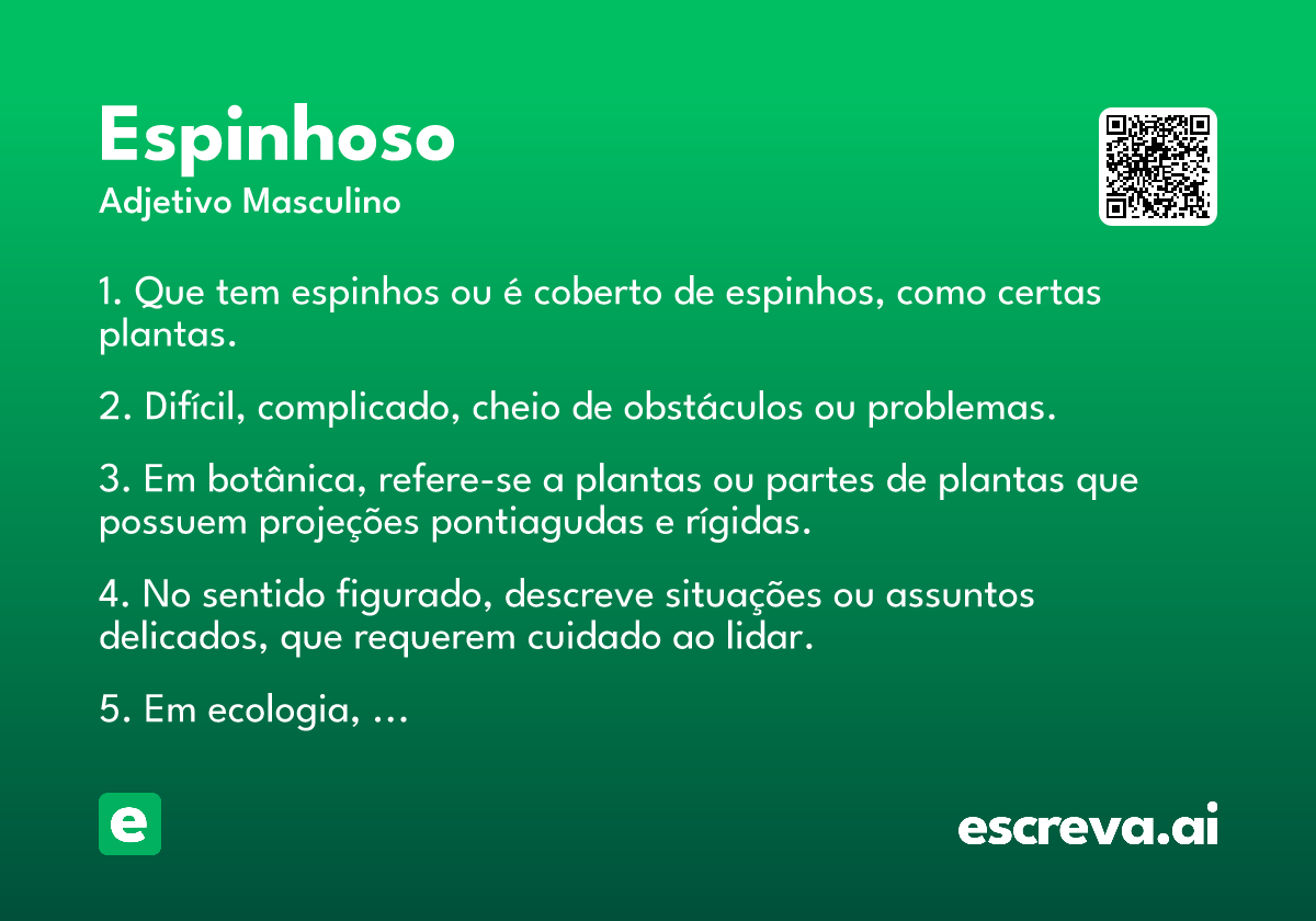 espinhoso