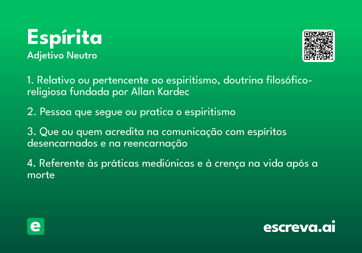 espírita