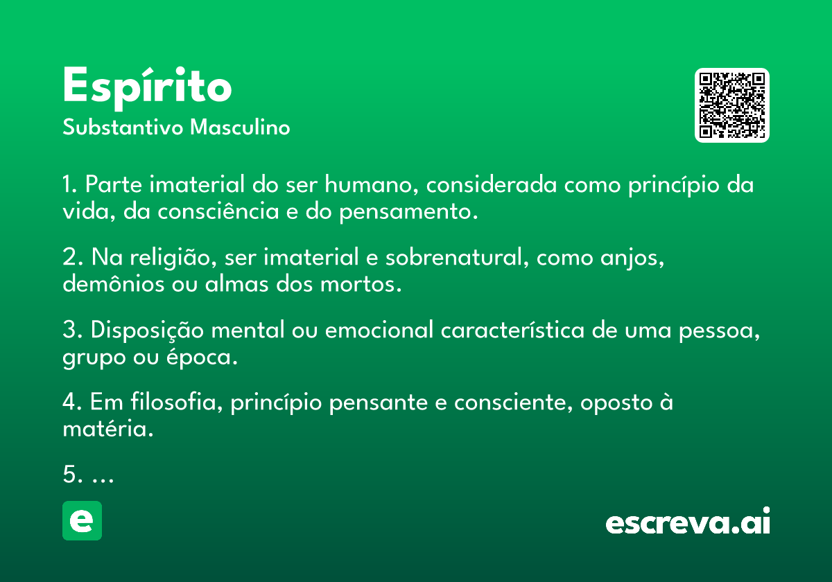 espírito