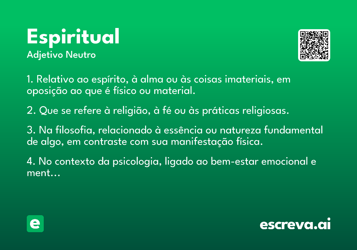 espiritual