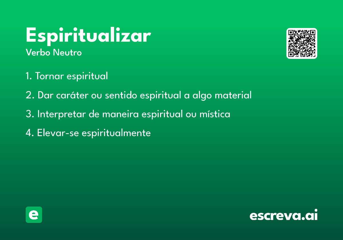 espiritualizar