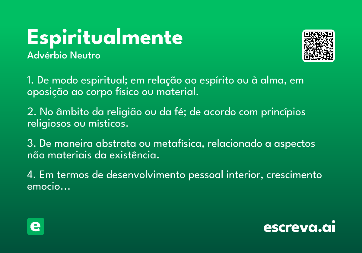 espiritualmente
