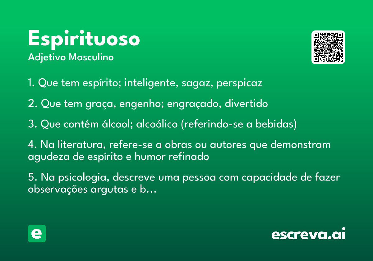 espirituoso