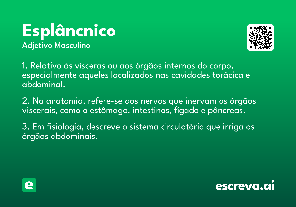esplâncnico