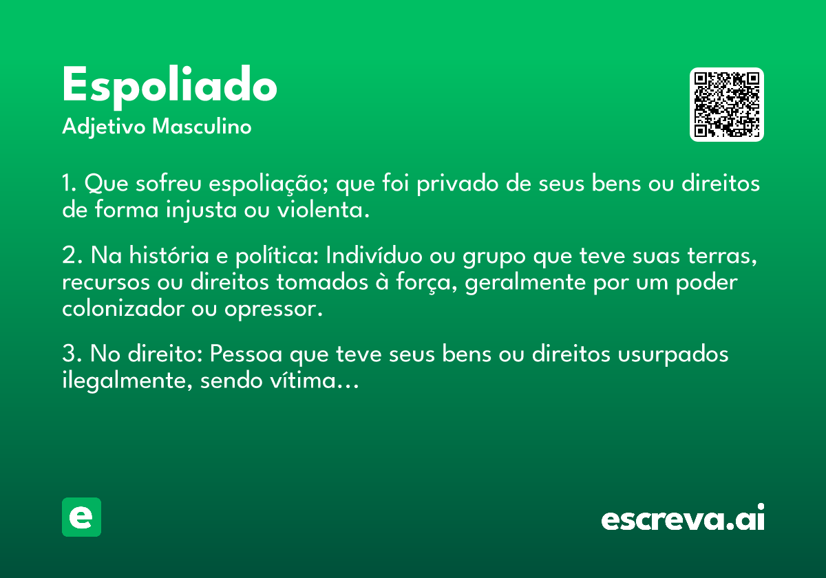 espoliado