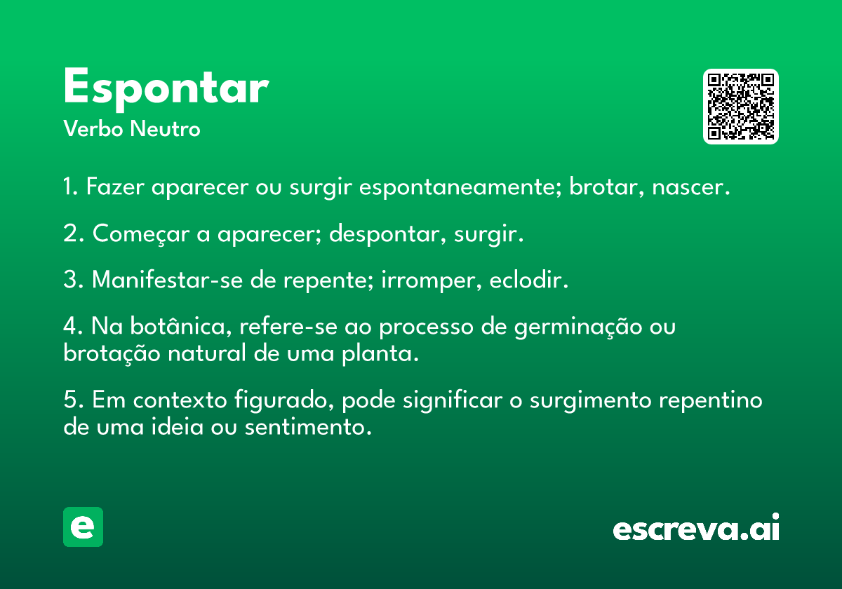 espontar