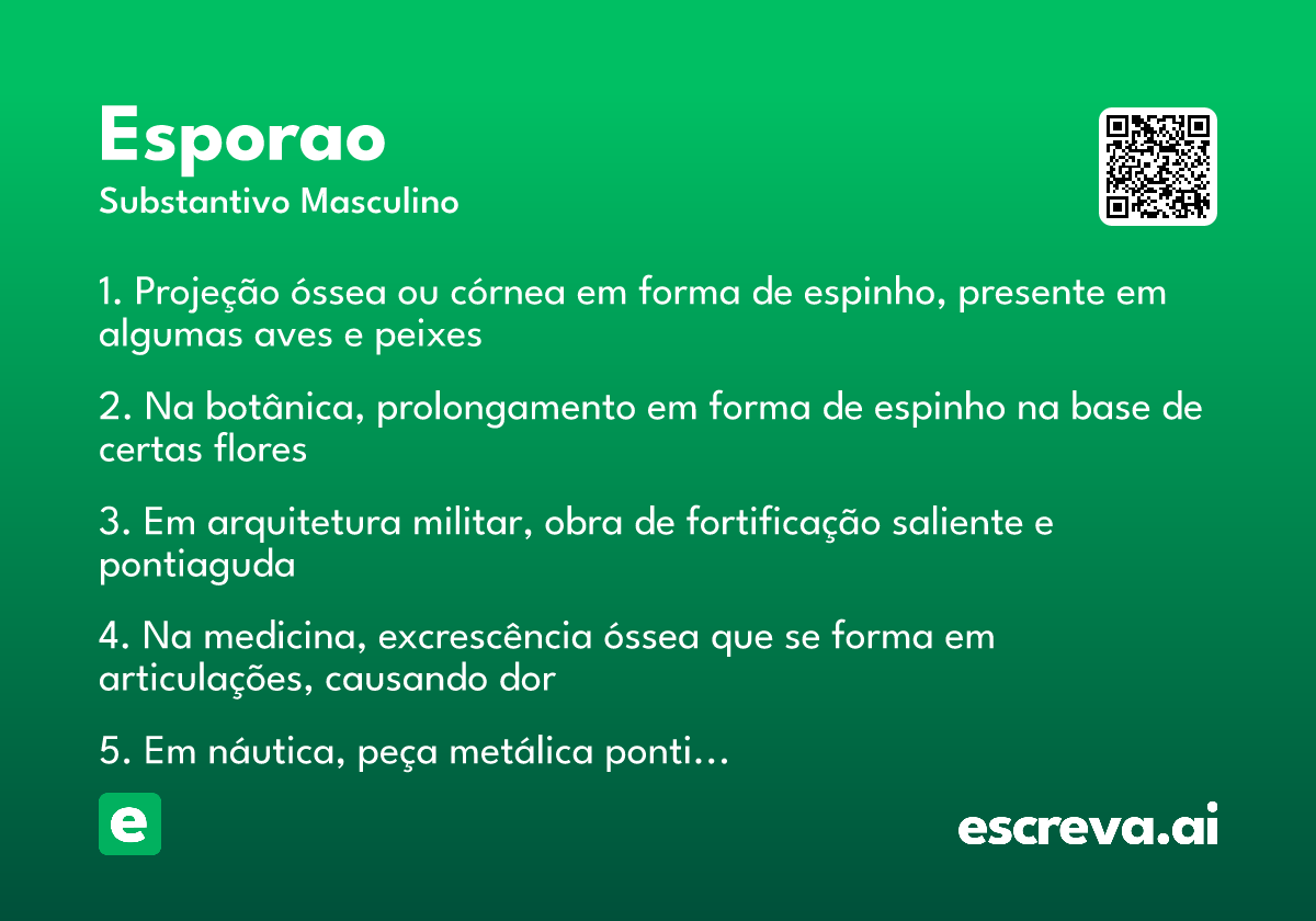 esporao