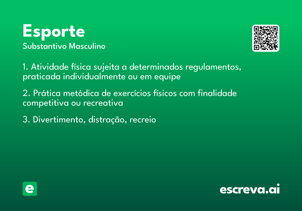 esporte
