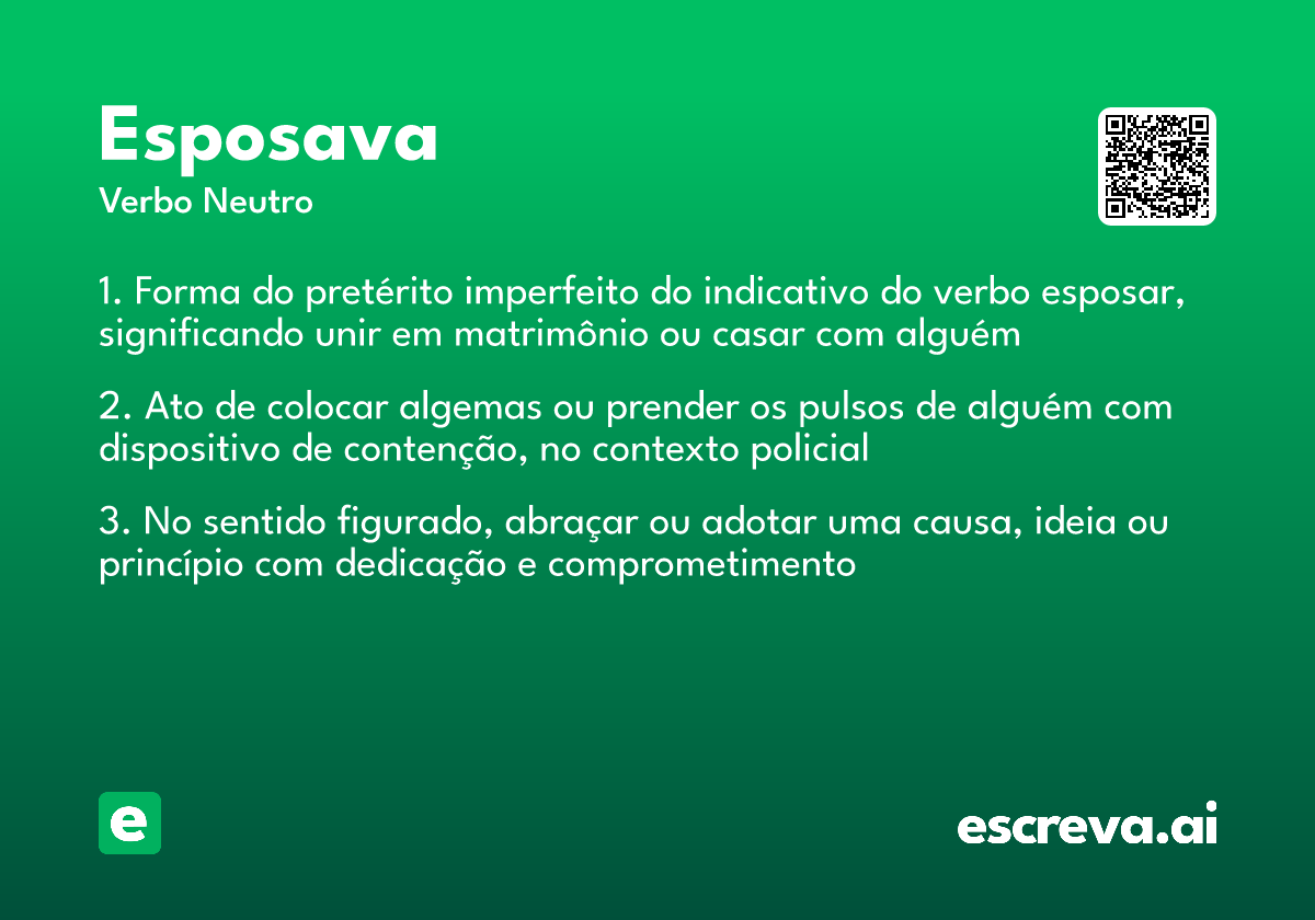 esposava