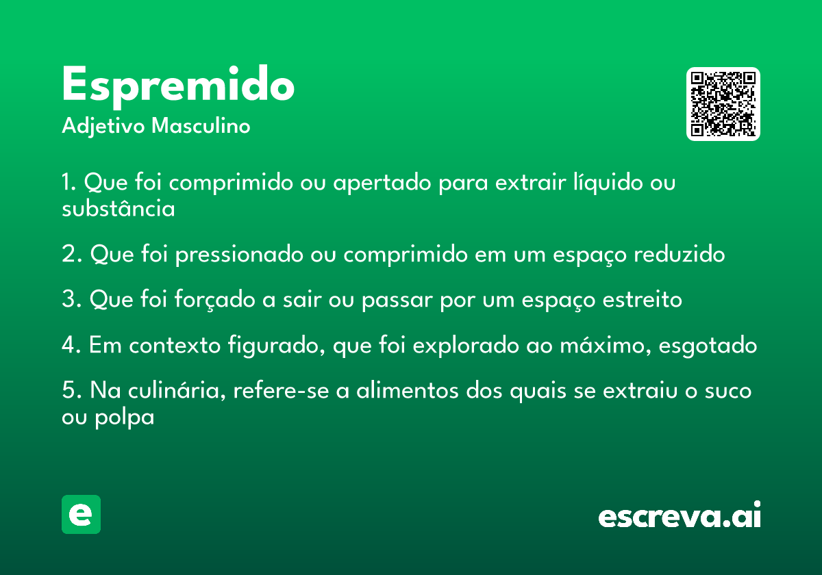 espremido