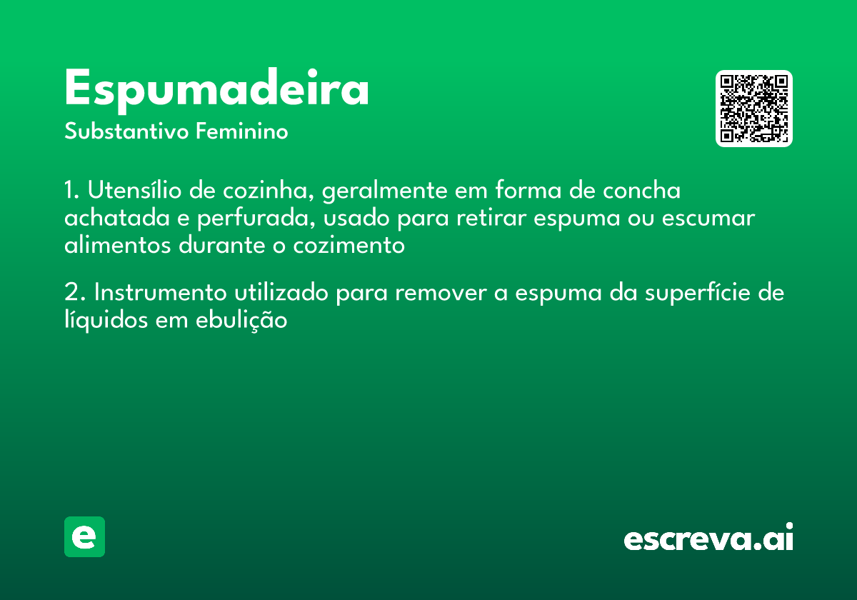 espumadeira