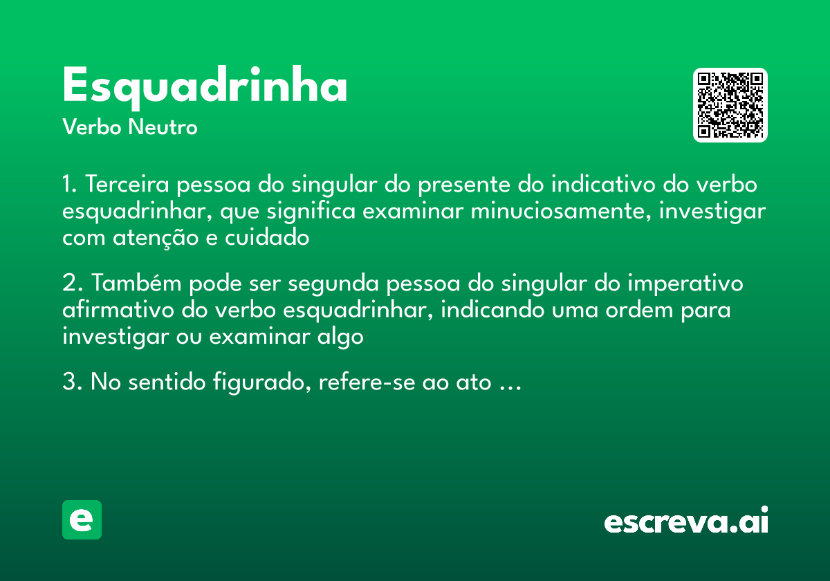 esquadrinha