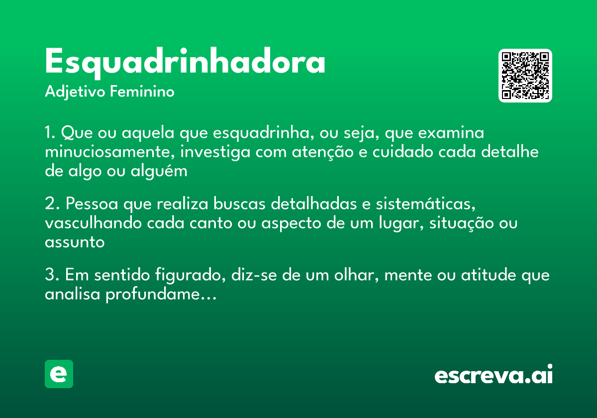 esquadrinhadora
