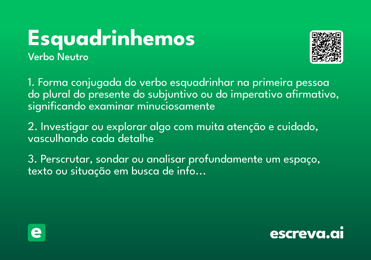 esquadrinhemos
