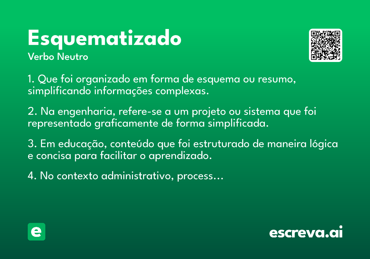 esquematizado