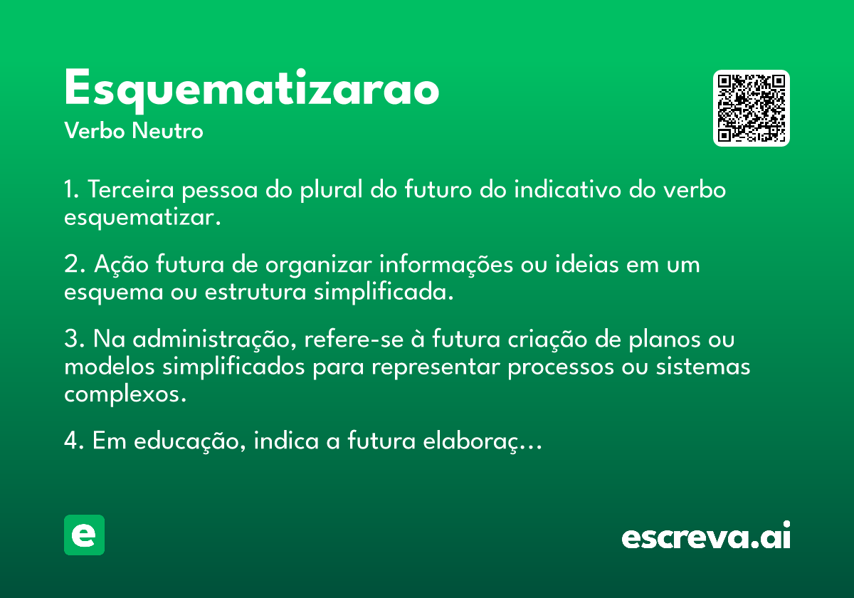 esquematizarao