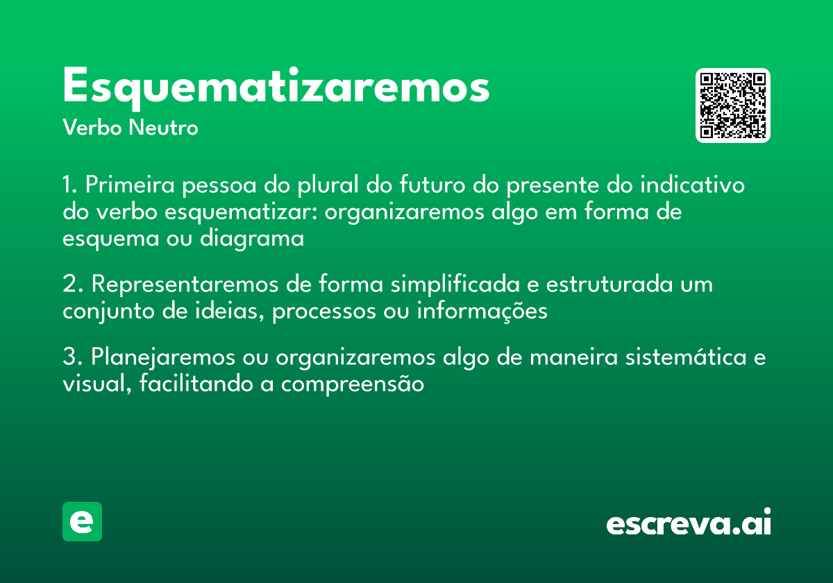 esquematizaremos