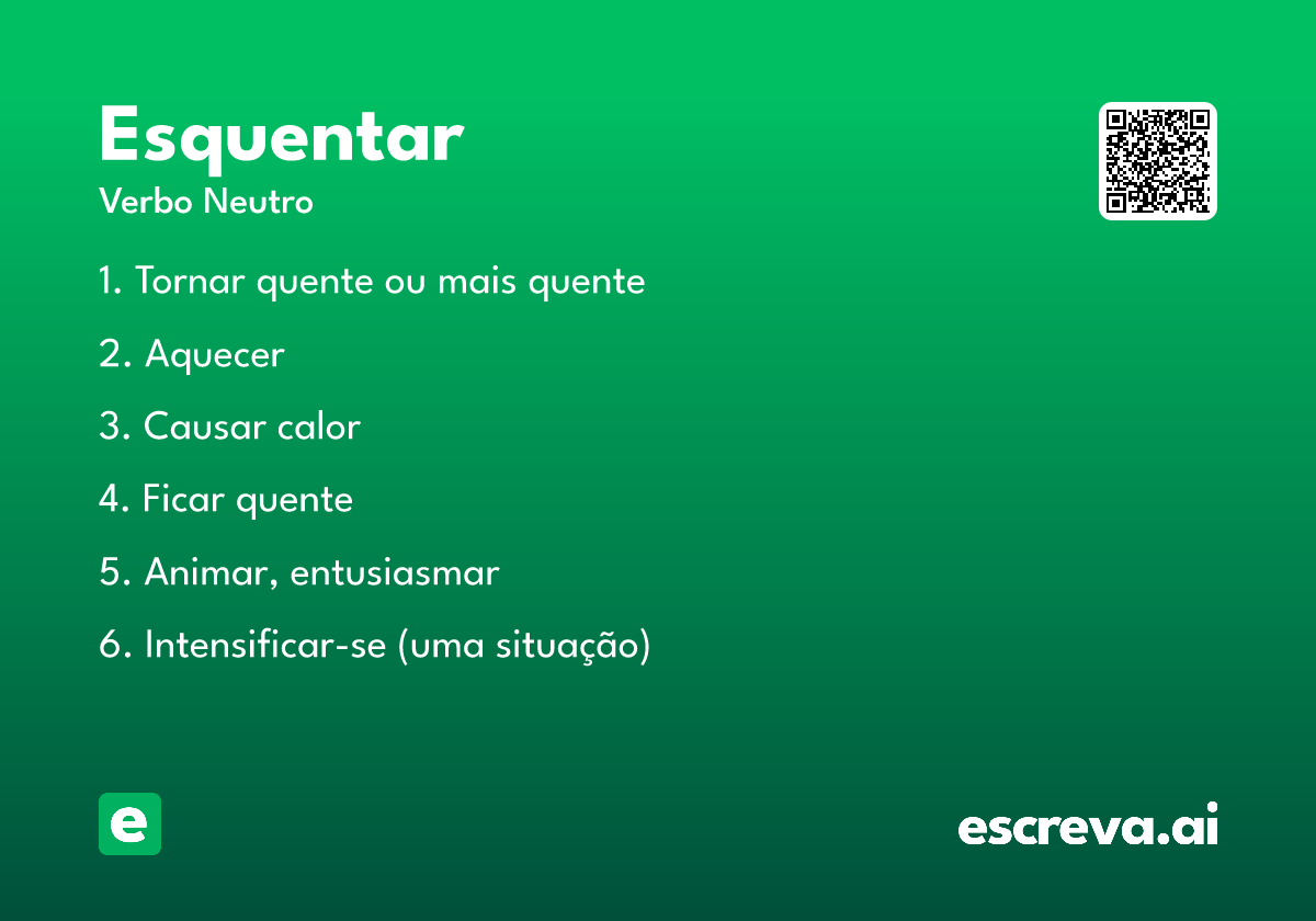 esquentar