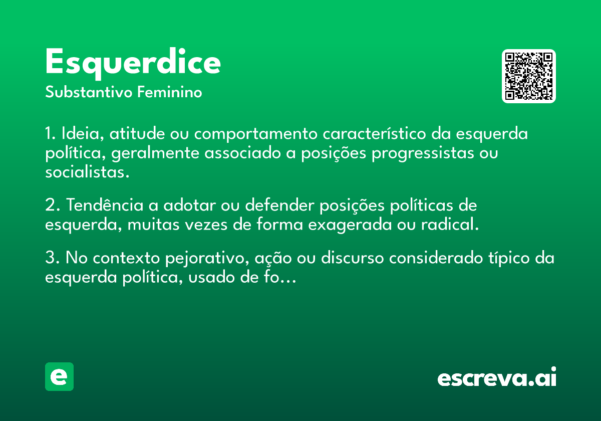 esquerdice
