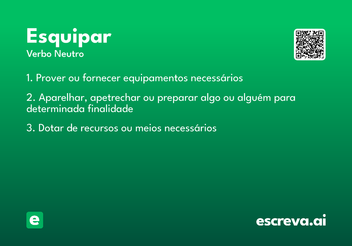 esquipar