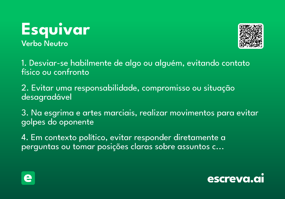 esquivar