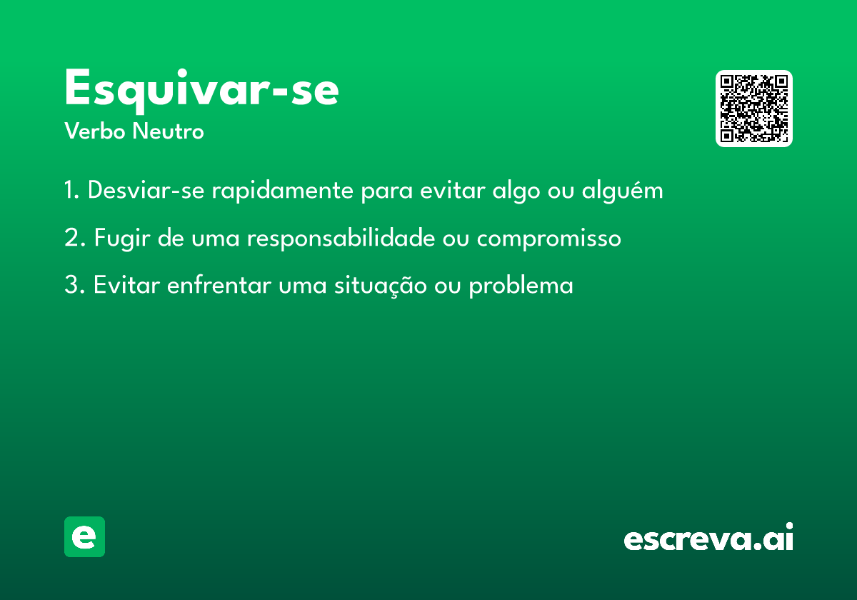 esquivar-se