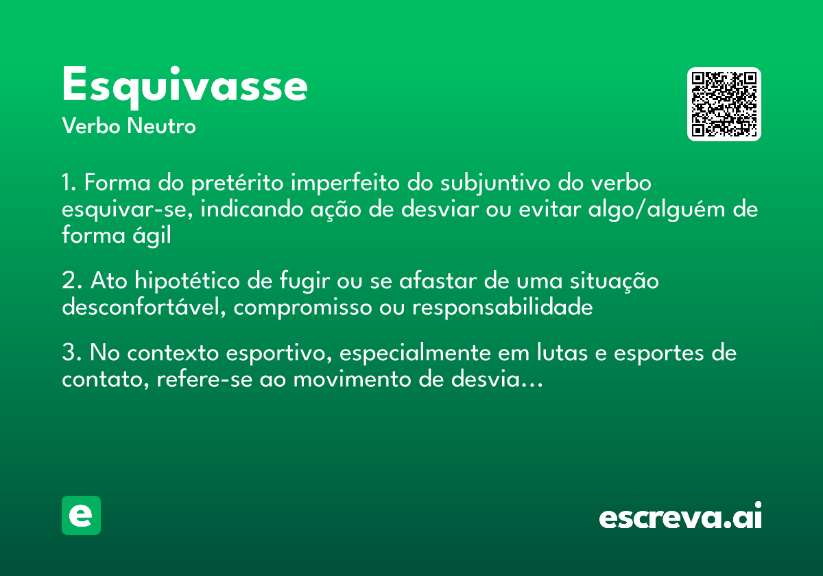 esquivasse