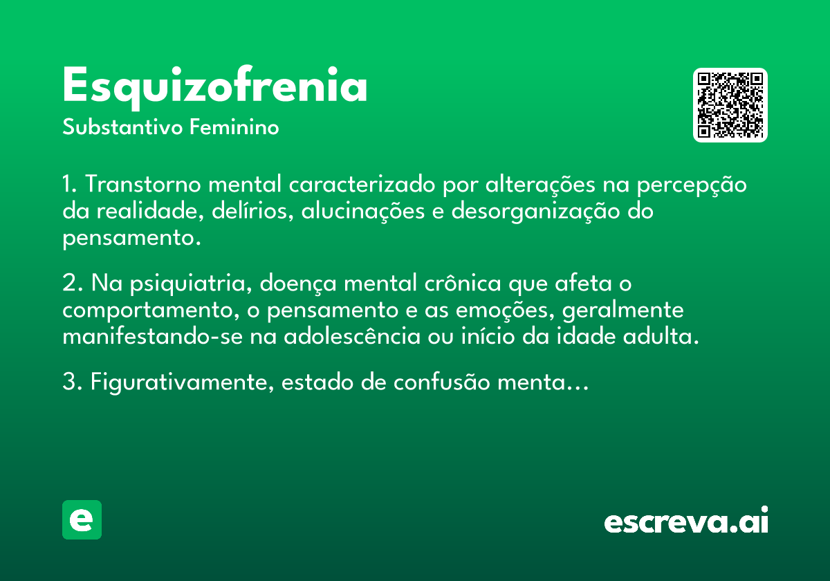 esquizofrenia