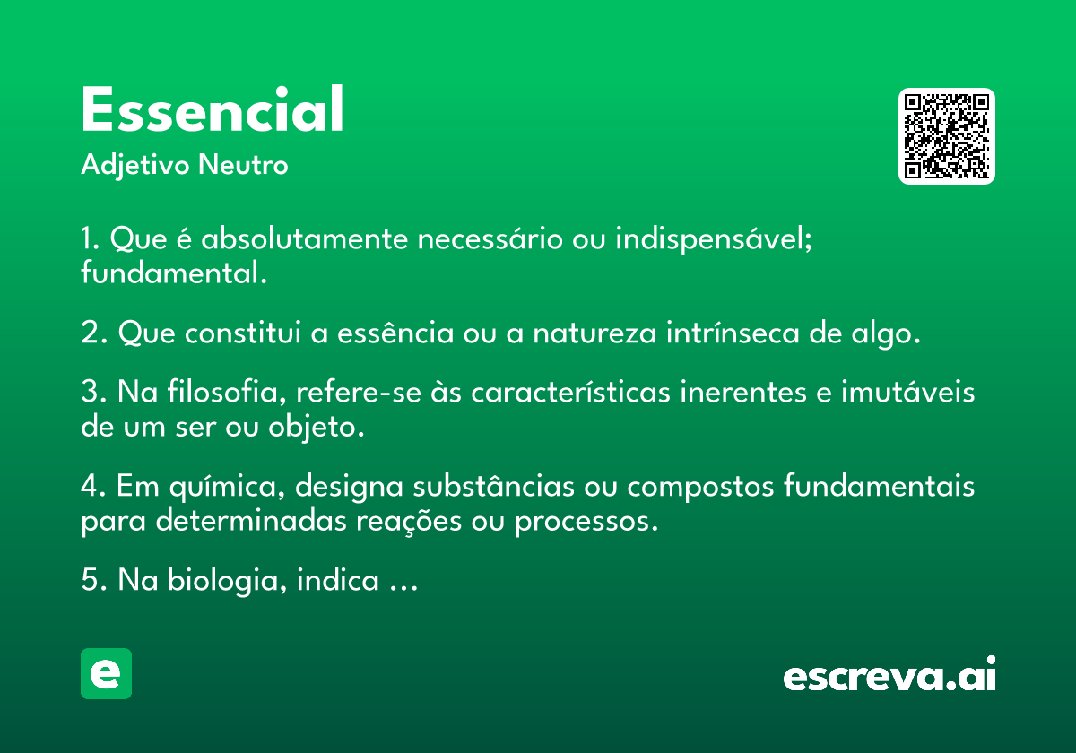 essencial