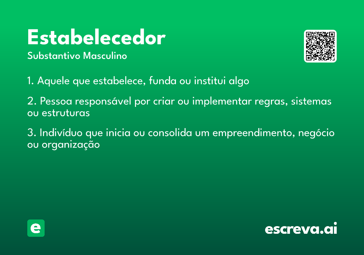 estabelecedor