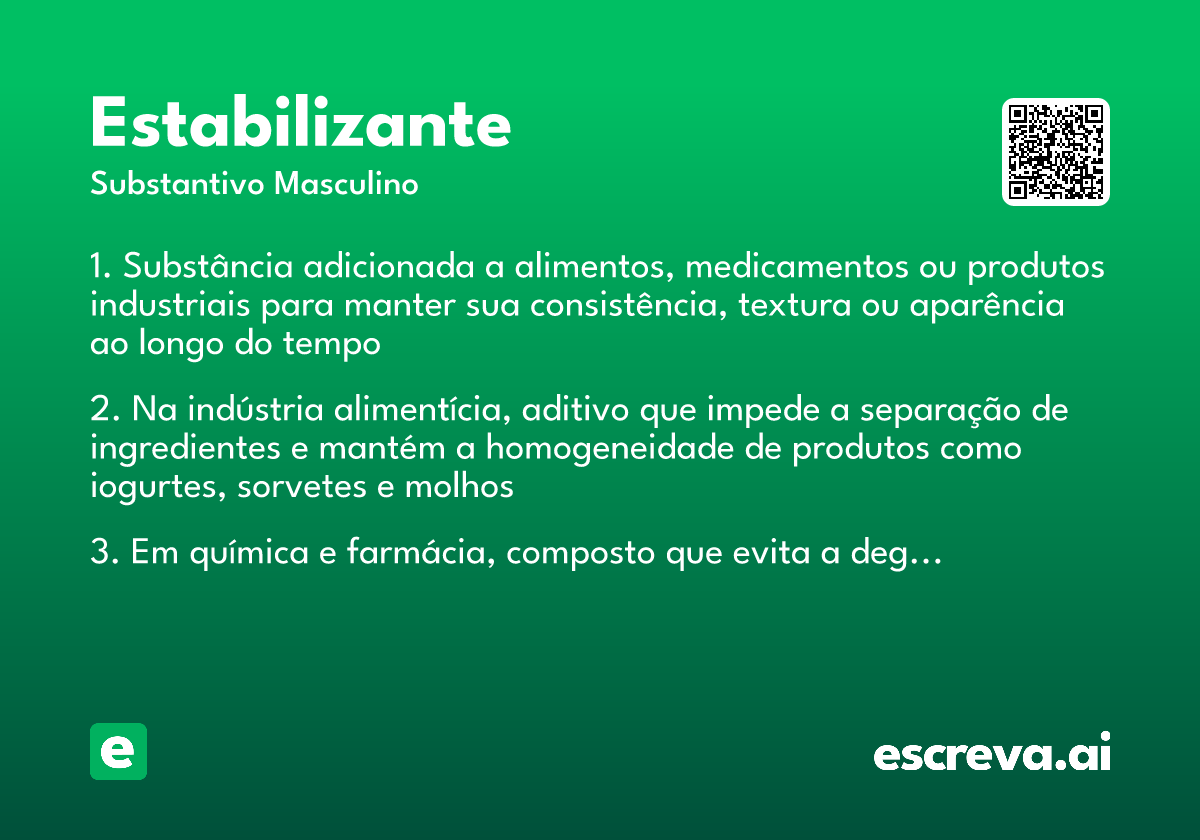 estabilizante