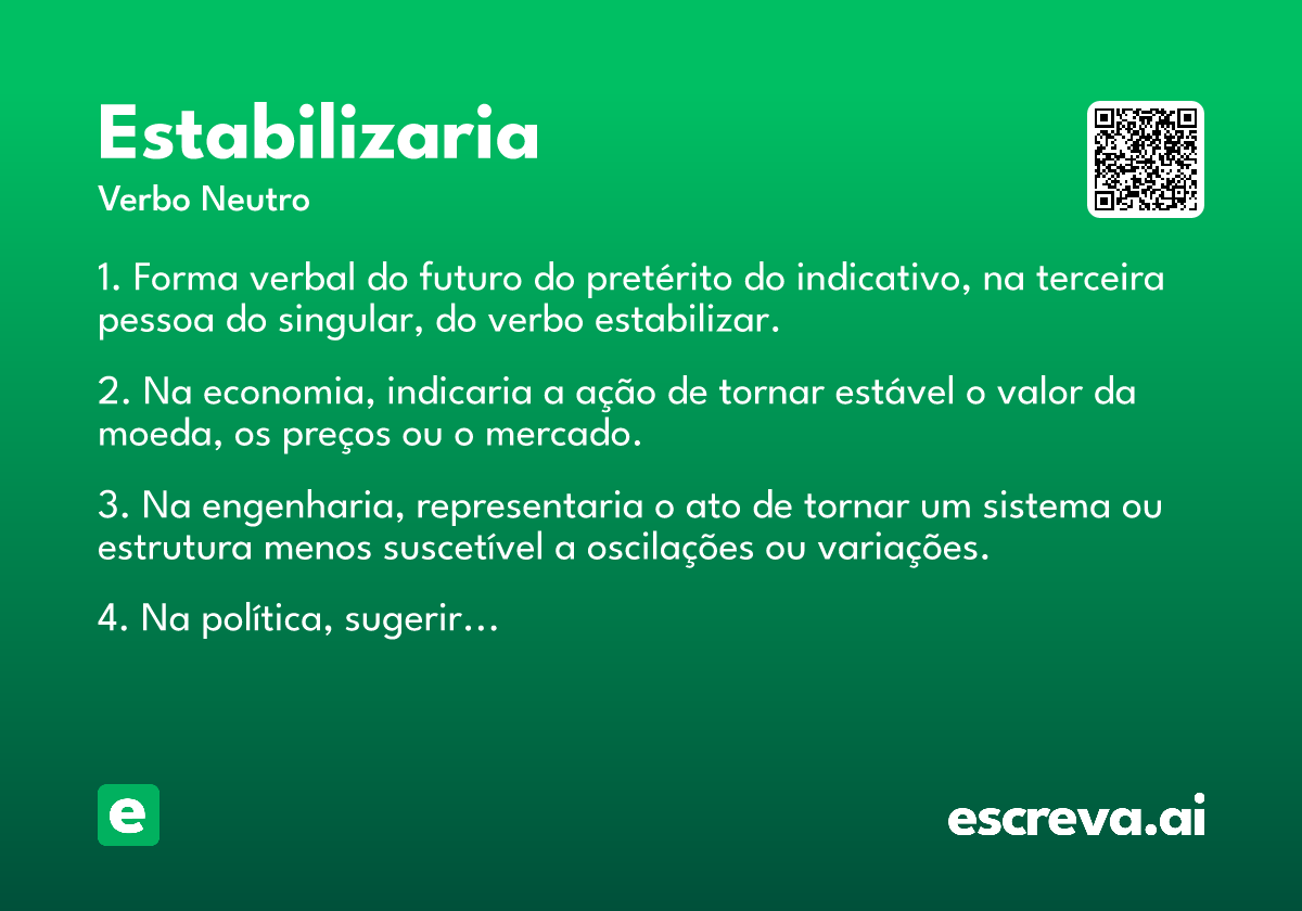 estabilizaria