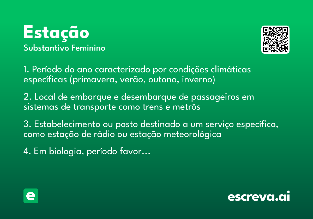 estação