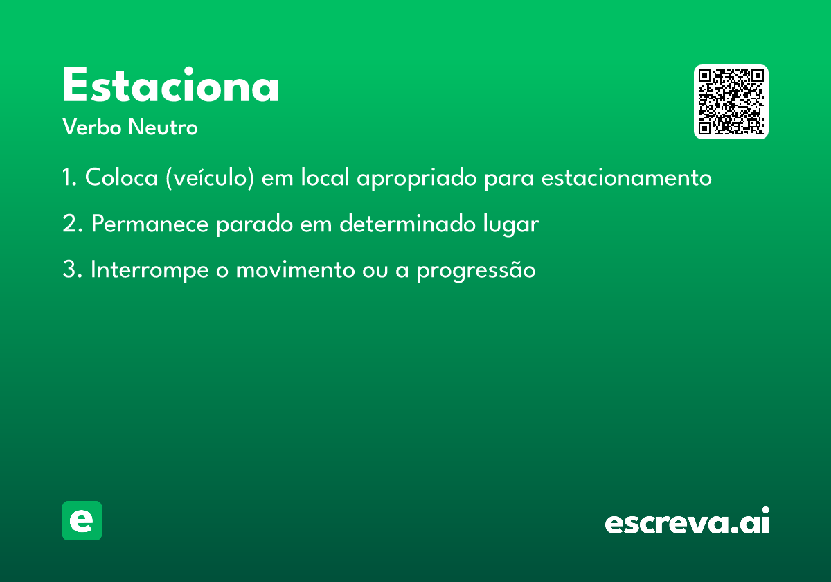estaciona