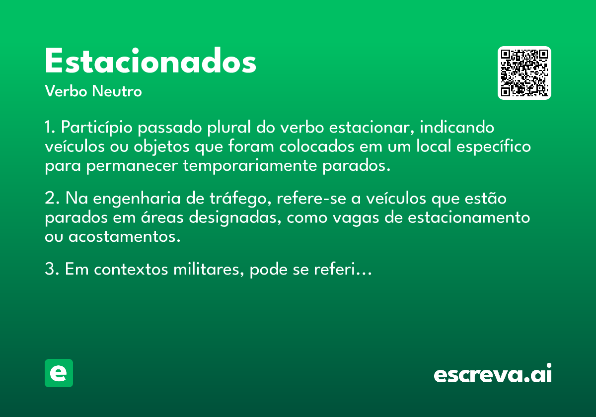 estacionados
