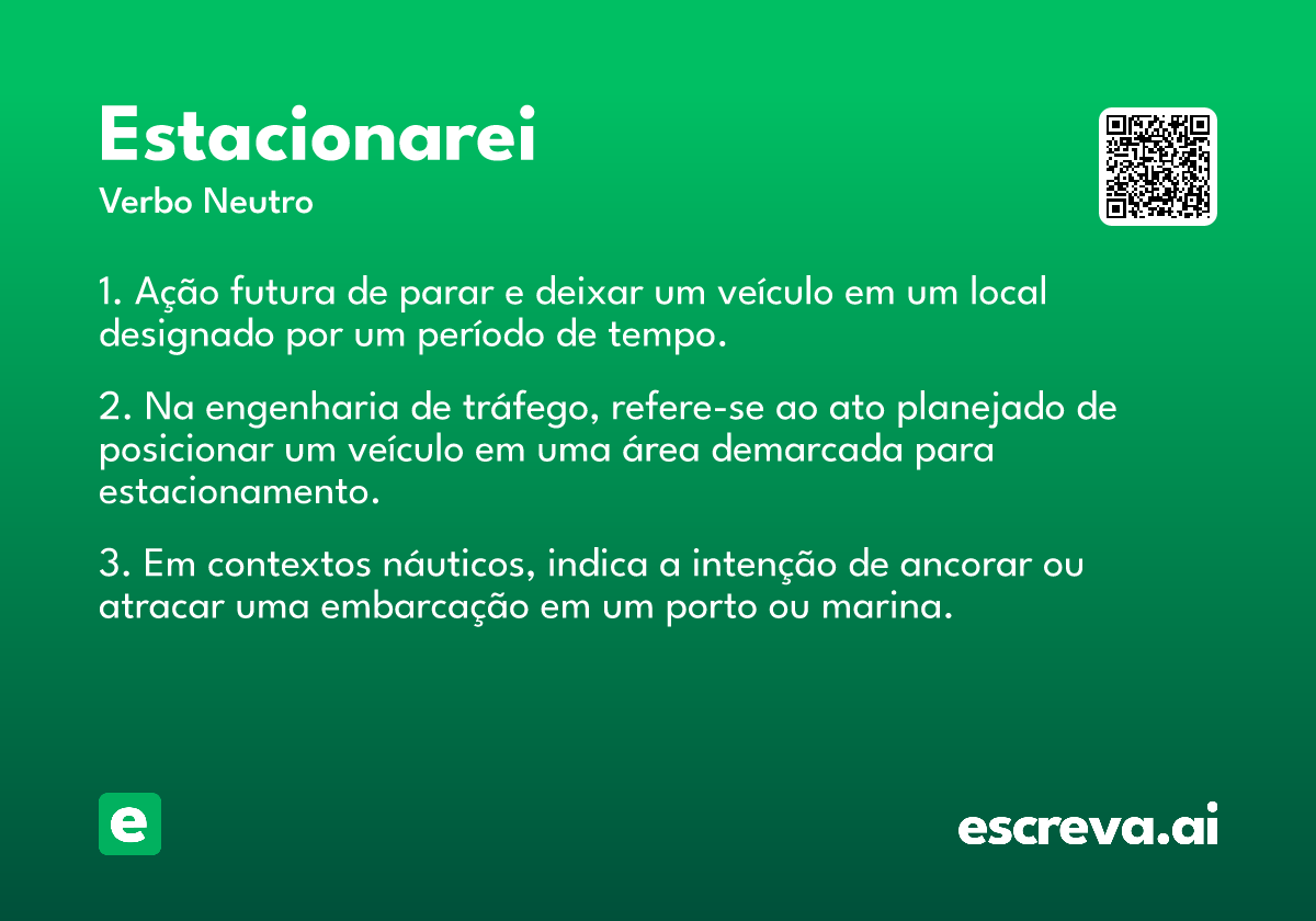 estacionarei