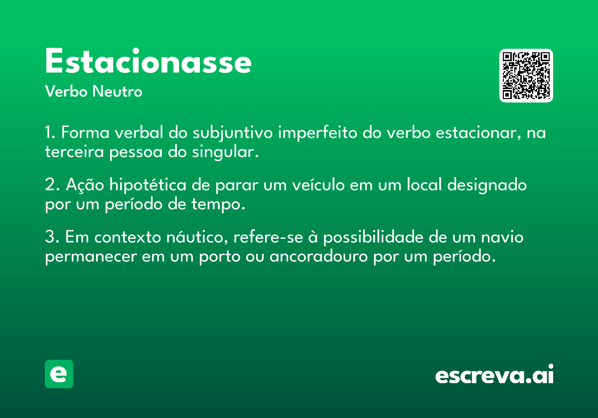estacionasse