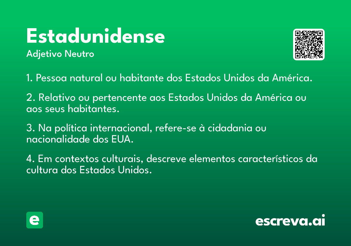 estadunidense