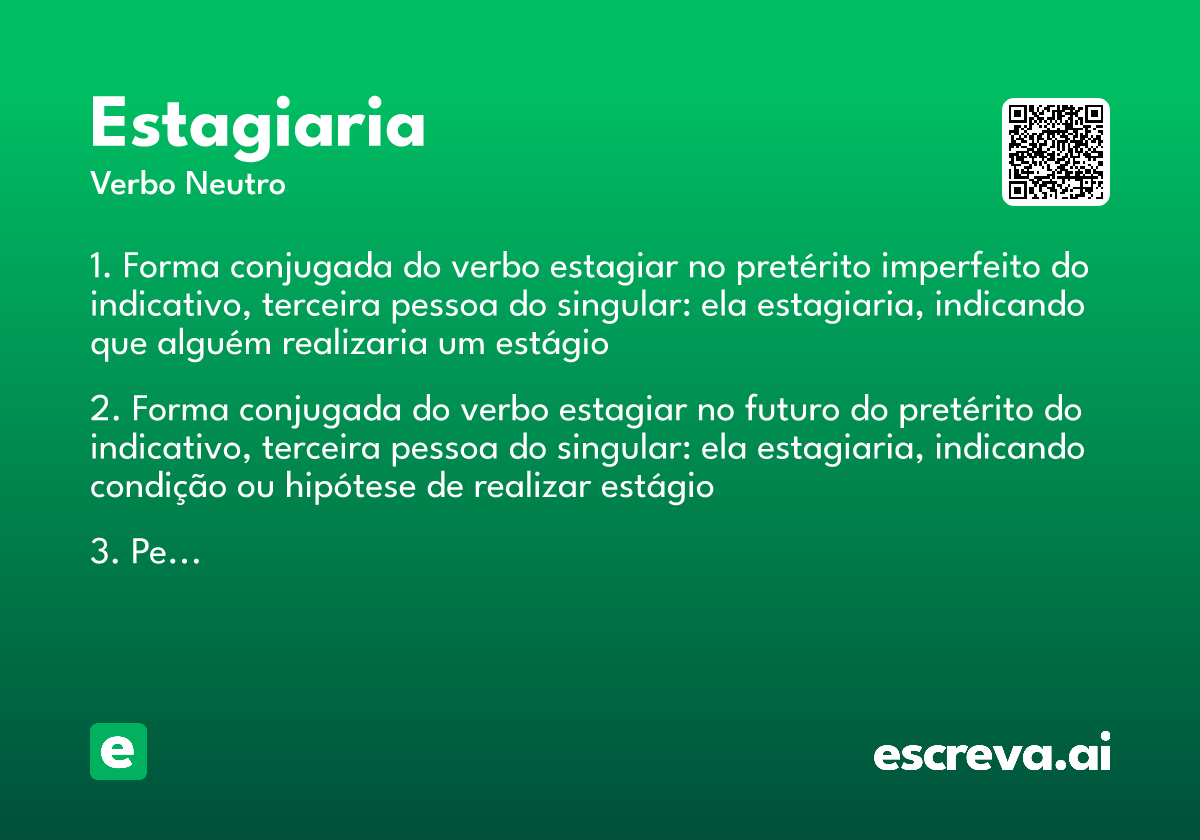 estagiaria