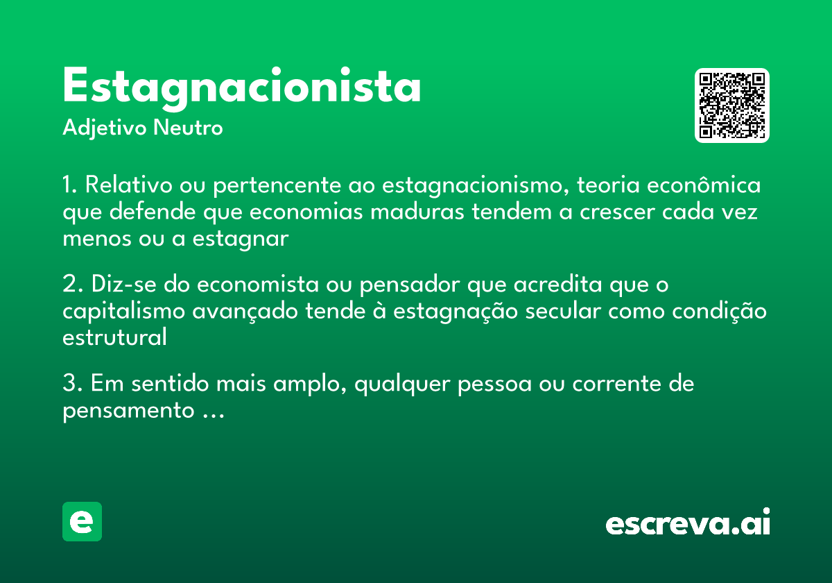 estagnacionista