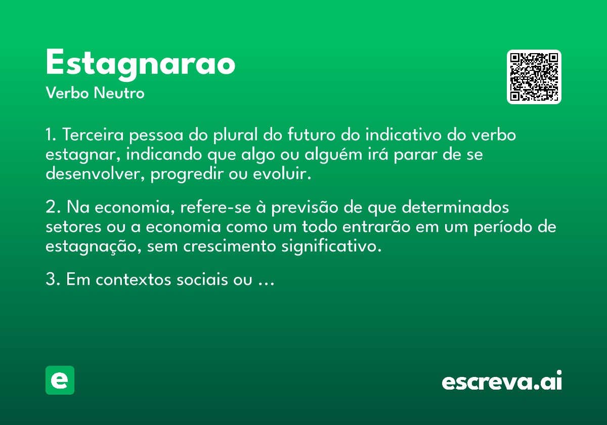 estagnarao