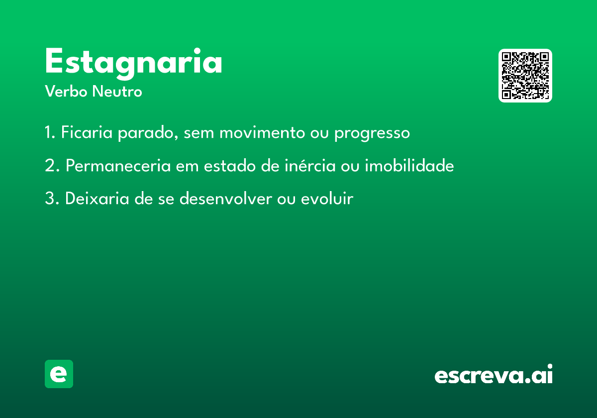 estagnaria