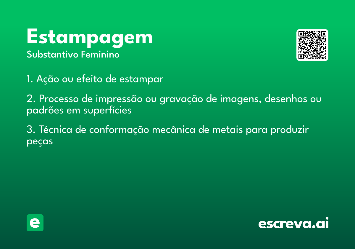 estampagem